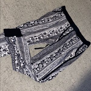 Floral jogger sweats